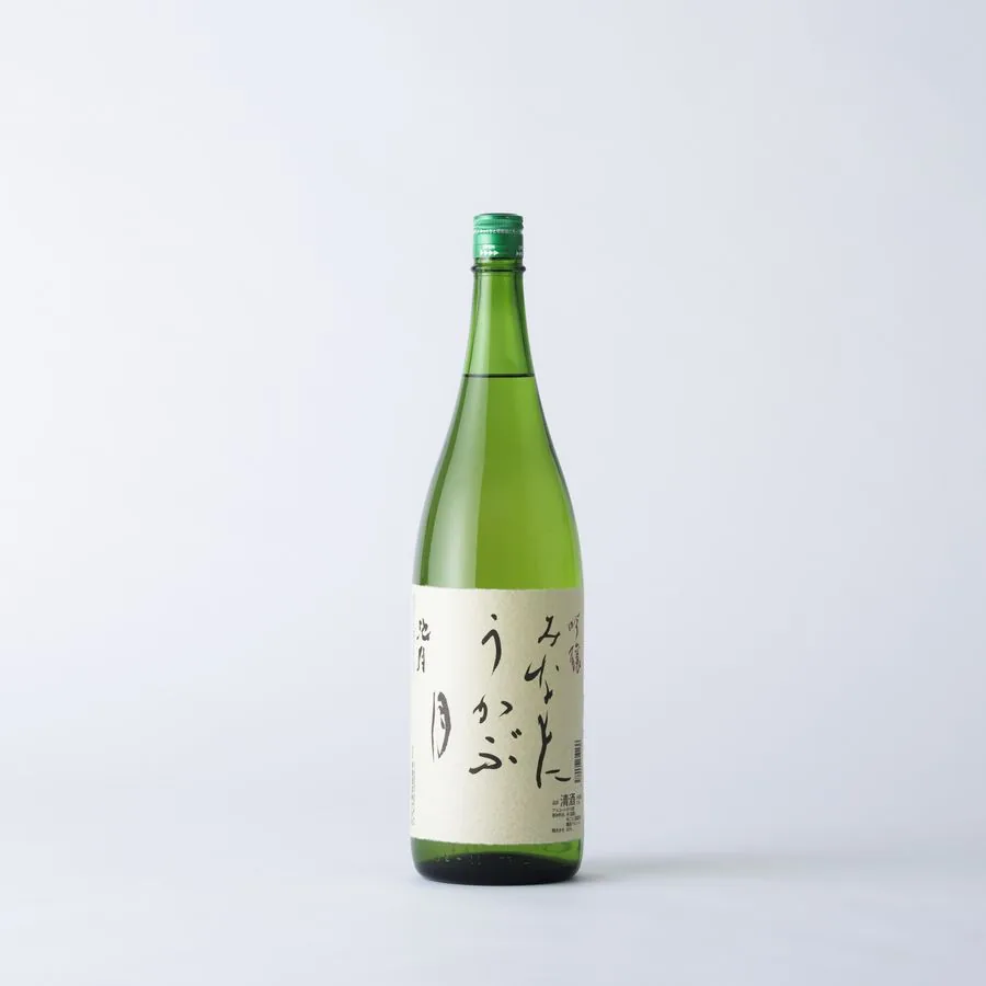 池月 吟醸 みなもにうかぶ月のボトル